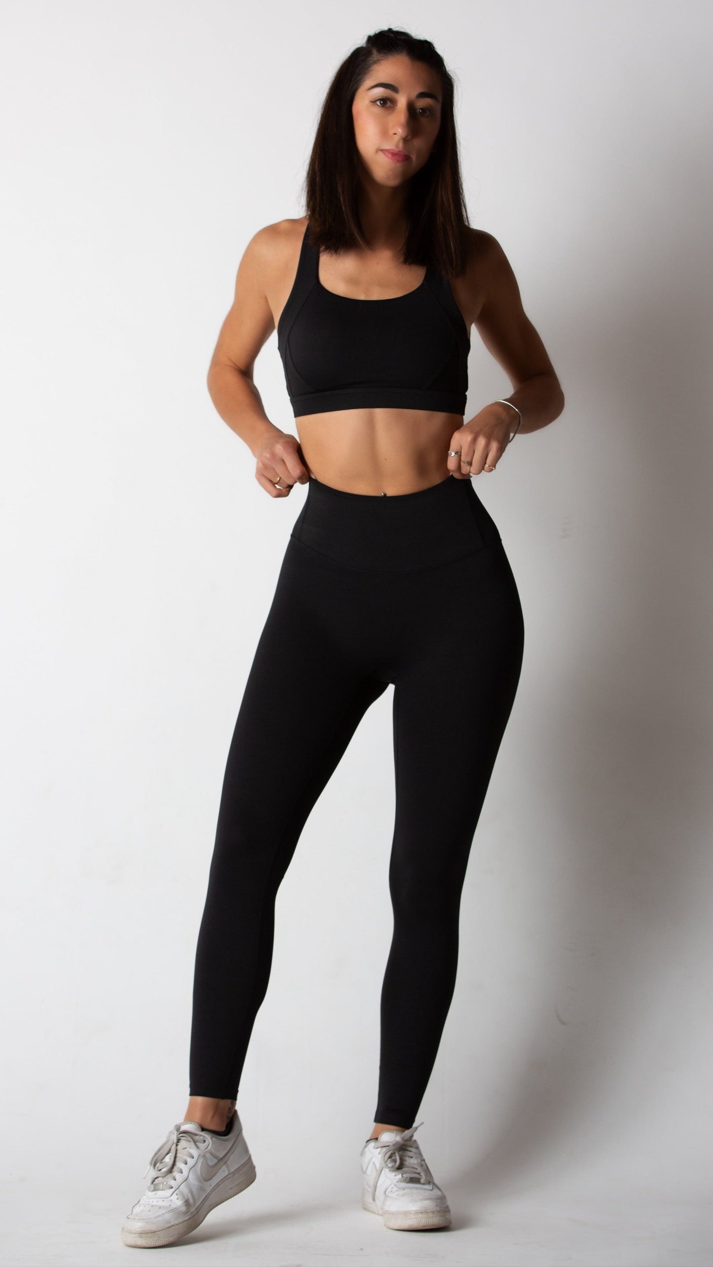 NKD Sculpt Leggings - JADE BLACK