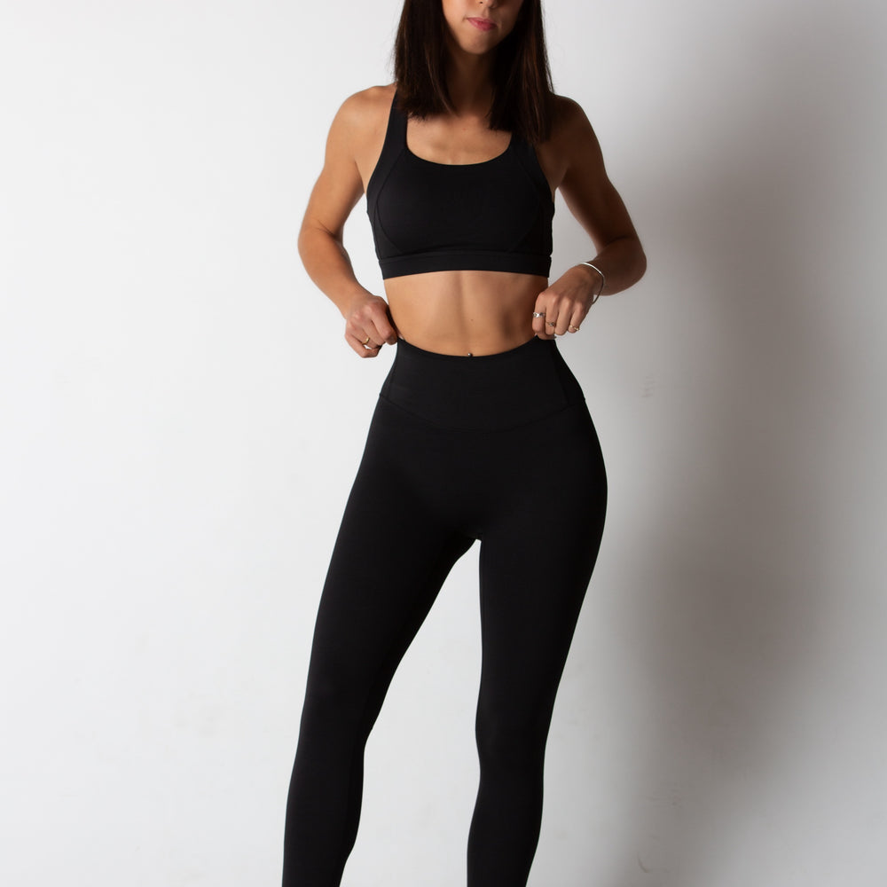 NKD Sculpt Leggings - JADE BLACK