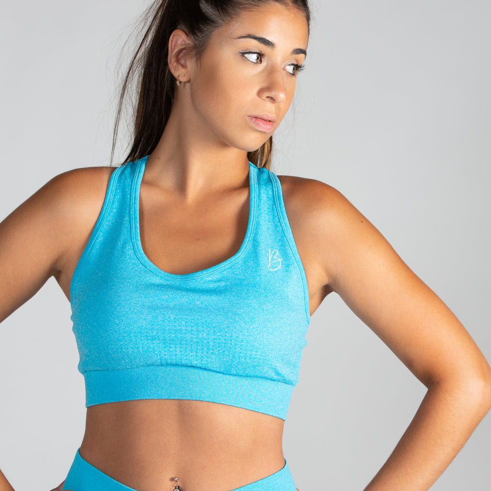 
                  
                    Airy Seamless Sports Bra - AQUA
                  
                