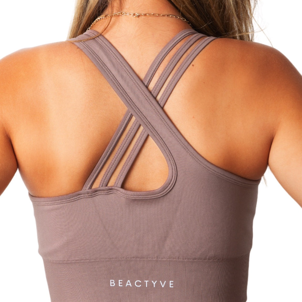 
                  
                    Impact Cross Back Bra - COFFEE BROWN
                  
                