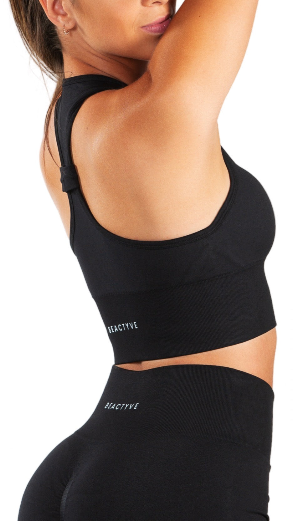 Impact Racerback Sport Bra - ONYX BLACK