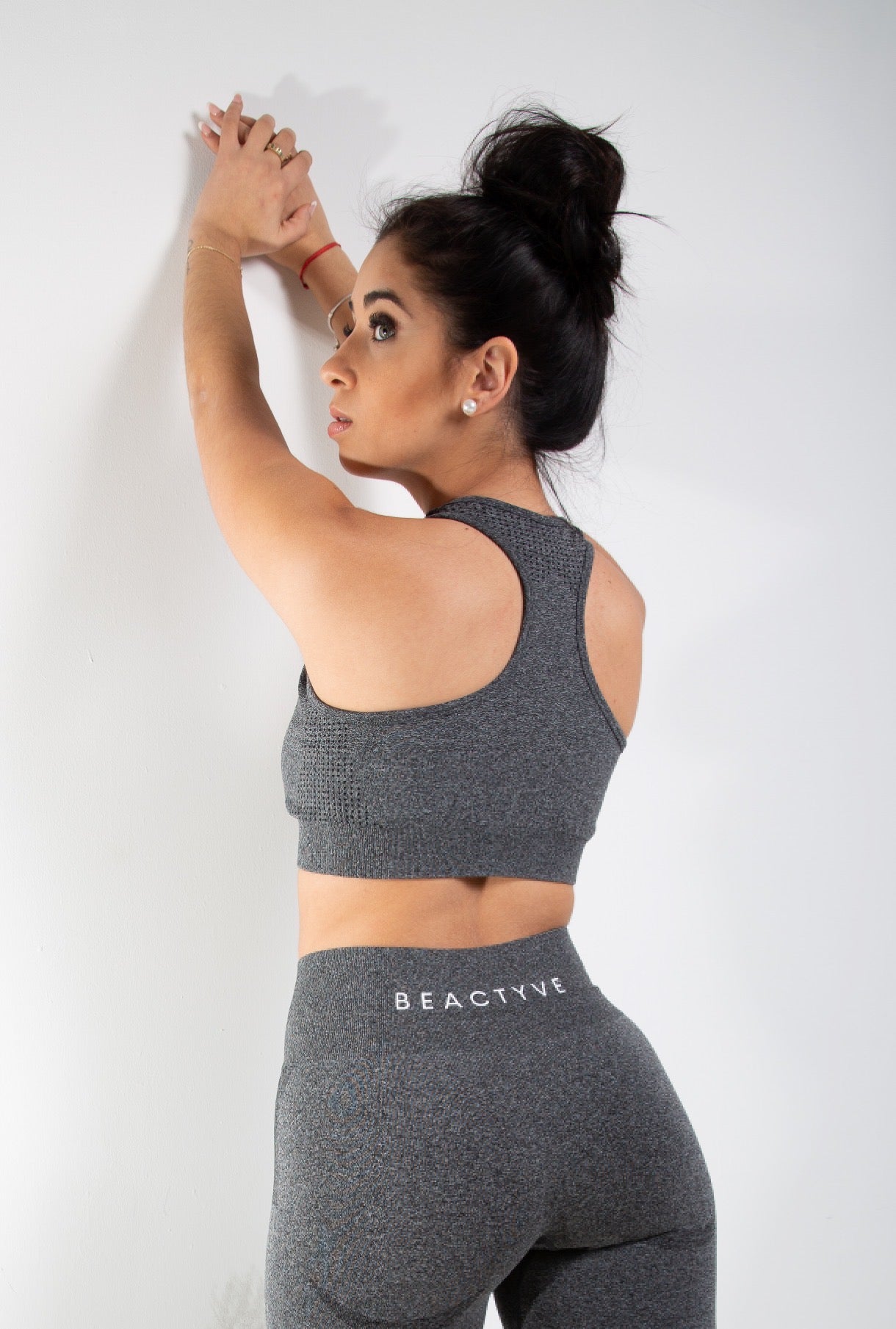 Airy Seamless Sports Bra - CHARCOAL