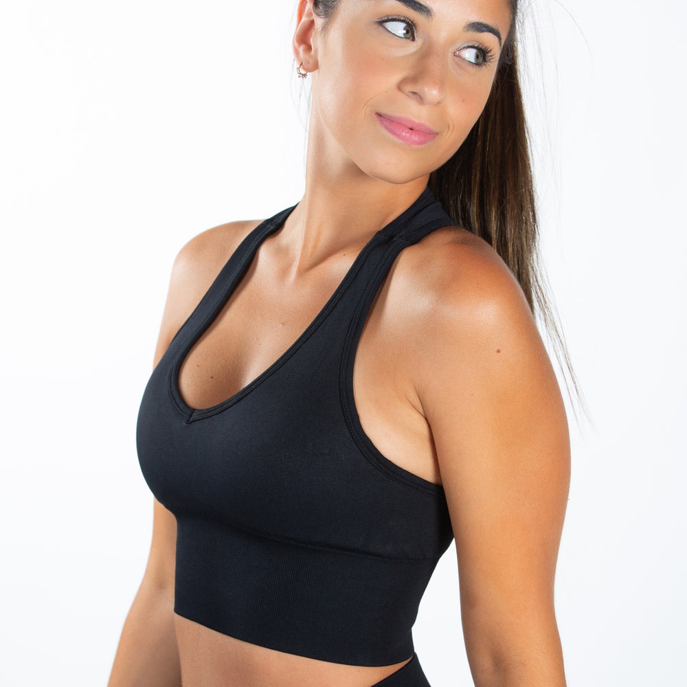 
                  
                    Impact Racerback Sport Bra - ONYX BLACK
                  
                